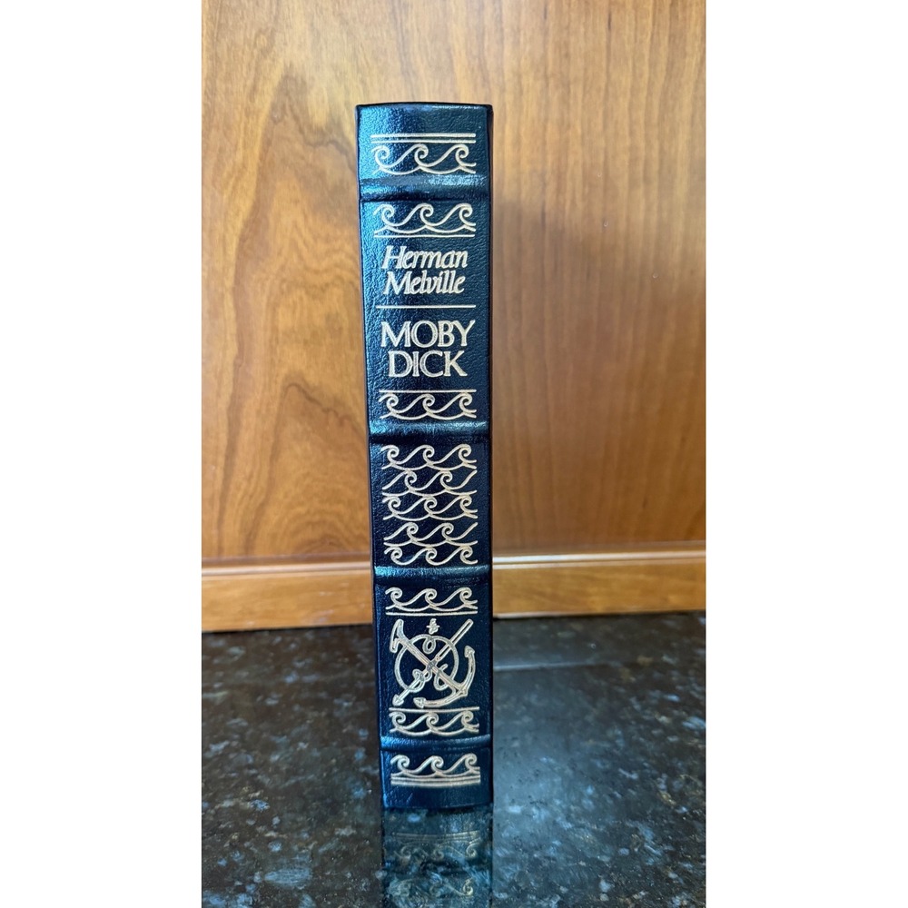 Easton Press Moby Dick Herman Melville Leather Bound Collectors Edition Gold